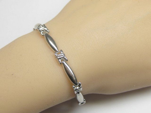 Bracciali & Braccialetti: Glieder Armband Silber 925  / 19.4 cm – Usato da Ermatingen venduto da Decovin 2