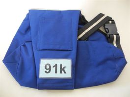 Hundetragetasche blau, Nr. 91k