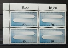Deutschland-Mi 1294 Viererblock ** (8)