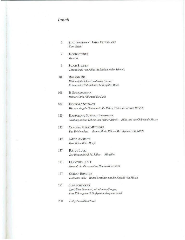 Libri: Rainer Maria Rilke und die Schweiz – Usato da Flims - Dorf venduto da Stagediver 1