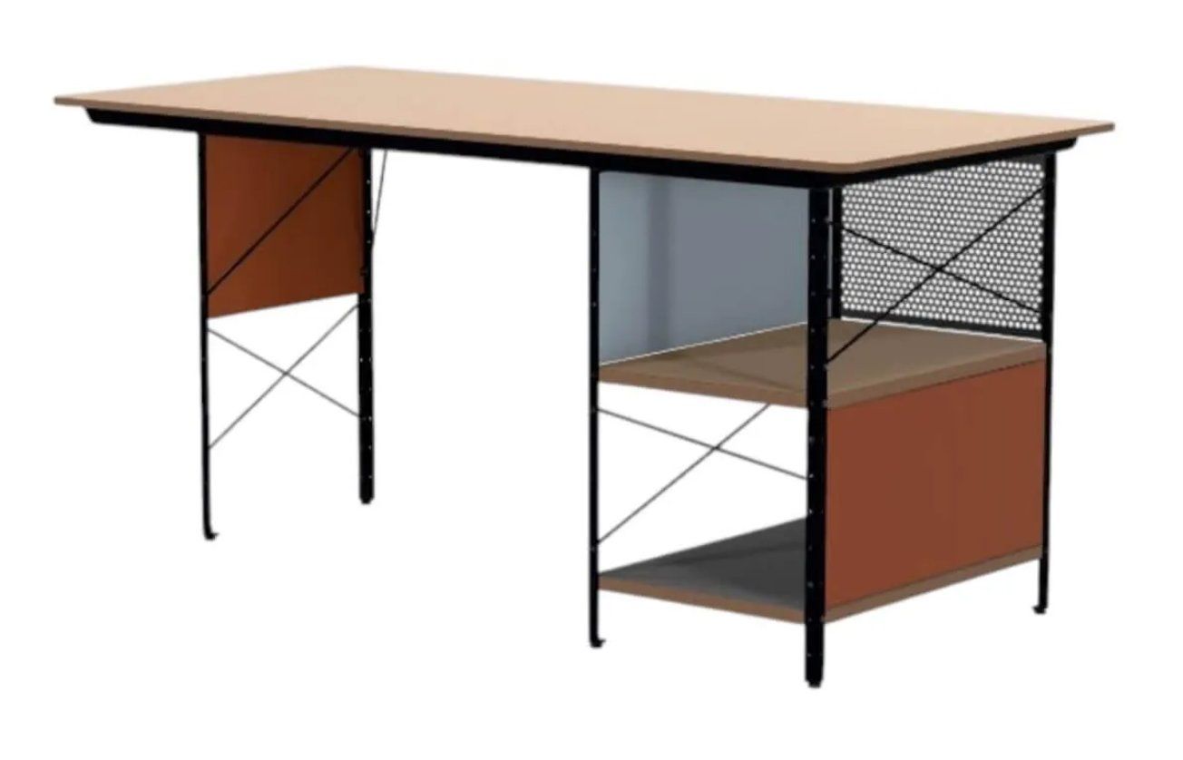 Vitra Scrivanie: Vitra Eames Desk Unit Schreibtisch – Usato da Zürich venduto da anescher 2