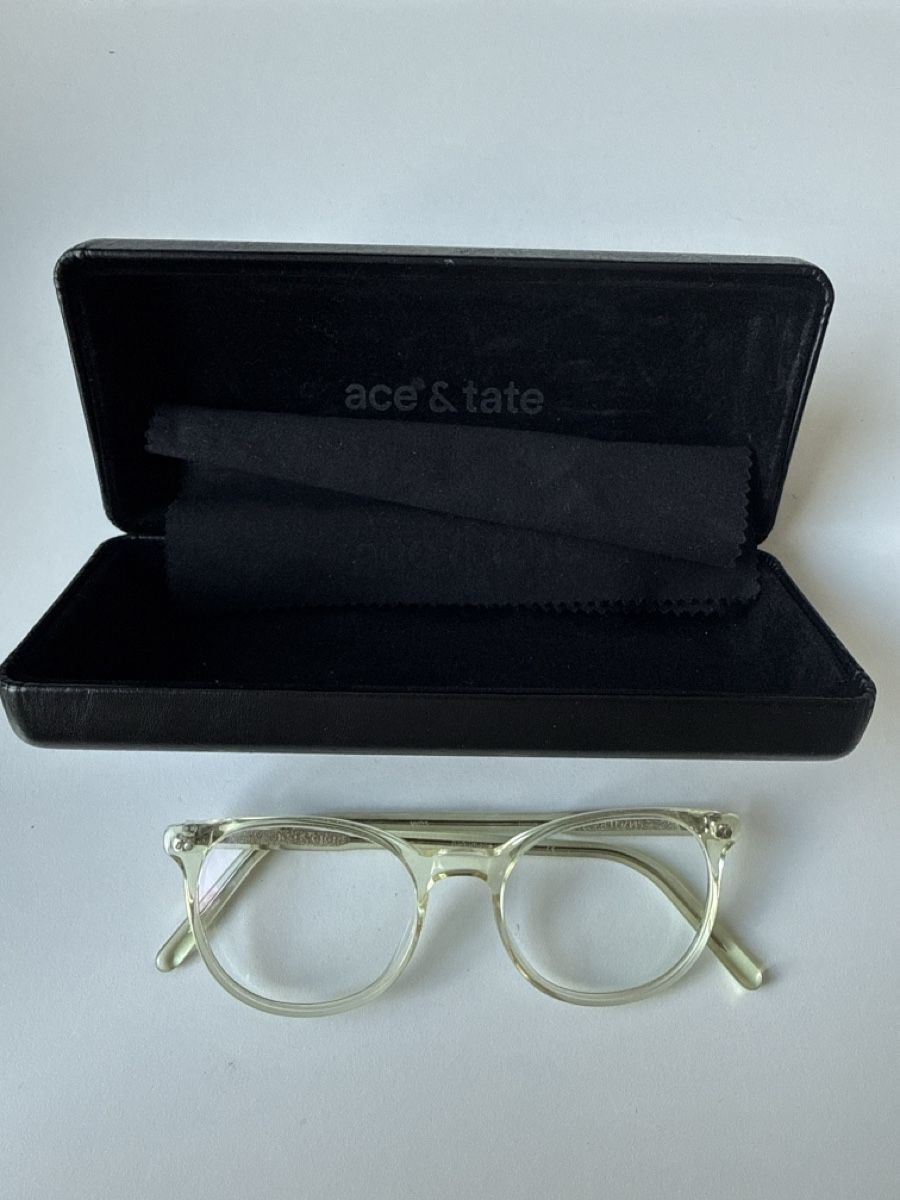 Brillen & Gläser: Ace & Tate Glasses Wes in lime – Gebraucht aus Zürich von jbeauxarts