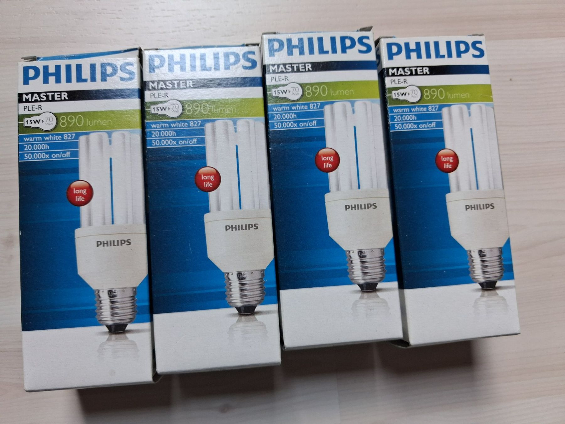 Philips Lampade: 4 X SPARLAMPE 15 WATT E27 – Nuovo e nell'imballaggio originale da langnau venduto da Santos1411