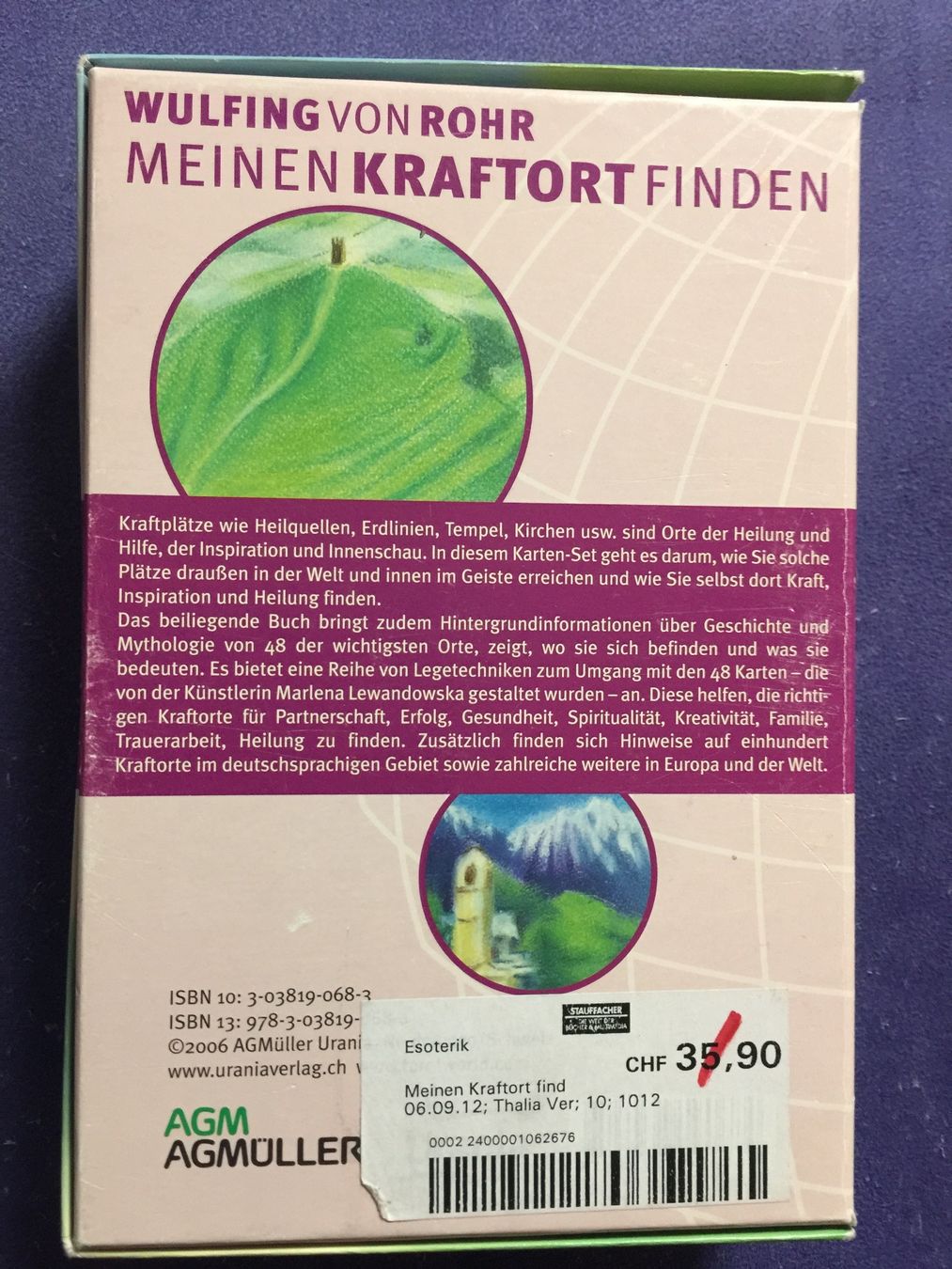 Libri: Kraftort Kartenset – Usato da Tafers venduto da Hinaya 1