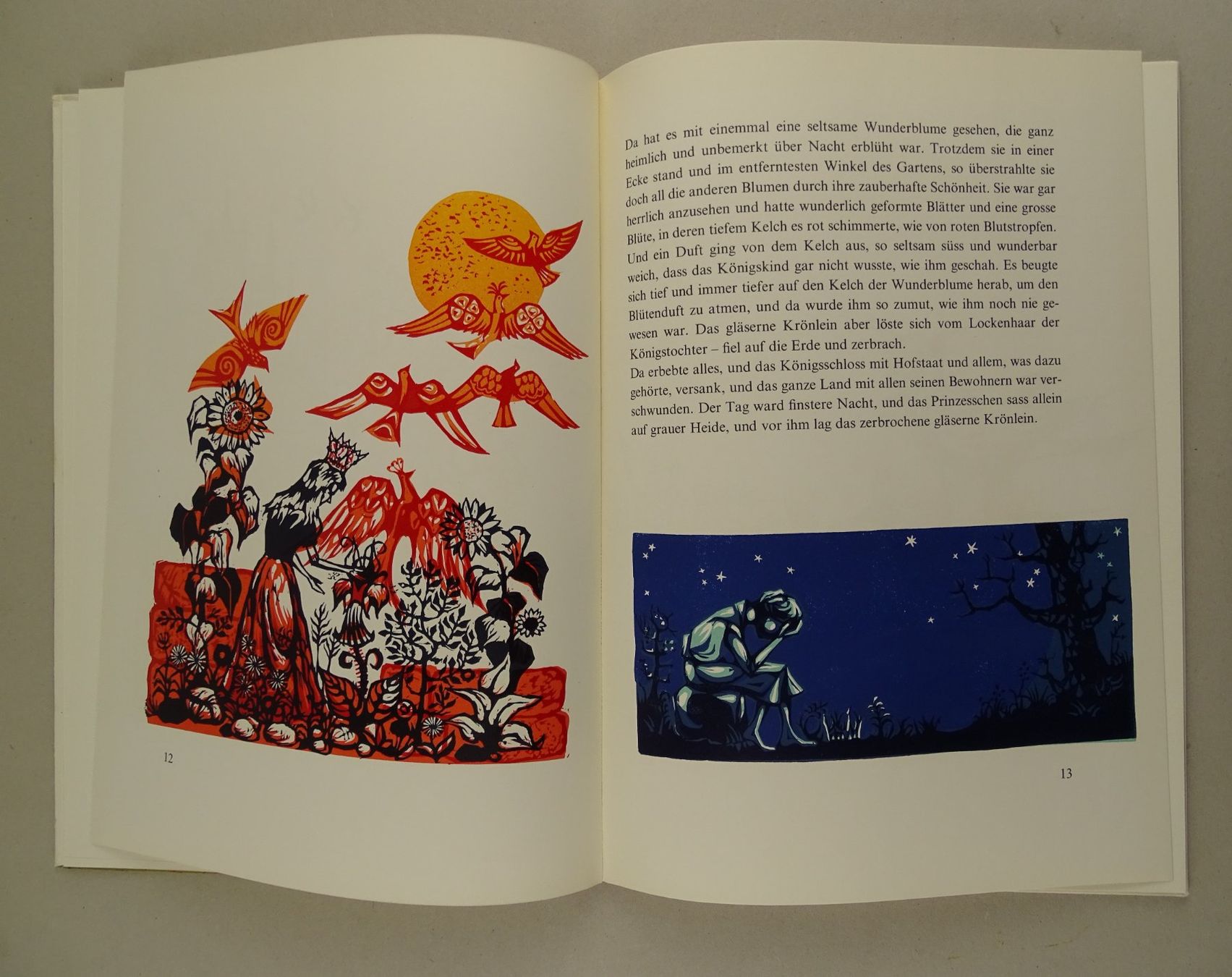 Bücher: DAS GLÄSERNE KRÖNLEIN, HOLZSCHNITTE, MÄRCHEN – Gebraucht aus Grüningen von Kartensammler 5