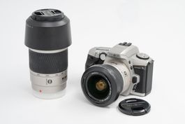 Minolta Dynax 5 mit 2 Objektiven