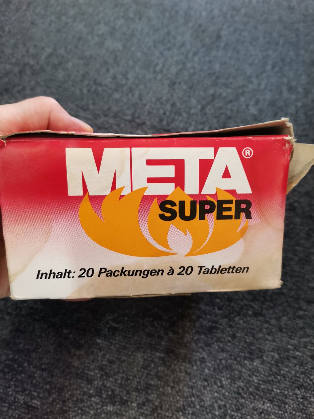 Accendini: Meta Super, Anzünder, Feuer Anzündmaterial, Anzünder – Usato da Wiedlisbach venduto da materialkreislauf 3