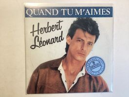 Herbert Leonard Single - Quand Tu M’aimes