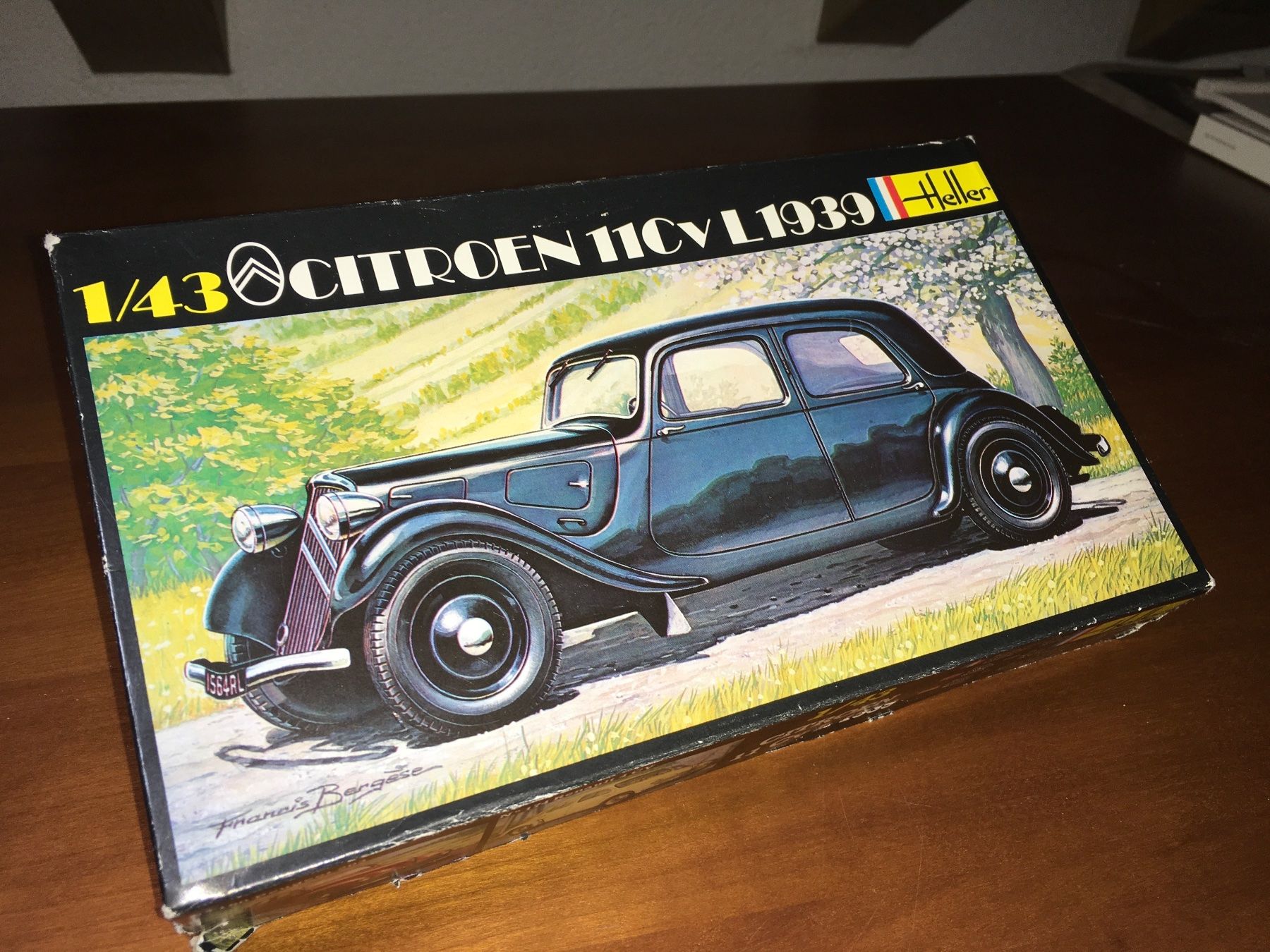 Citroën Modellini d'auto: Citroen 11 CV L 1939 - 1/43 Heller – Nuovo (secondo la descrizione) da Wohlen AG venduto da PrivatSammlung