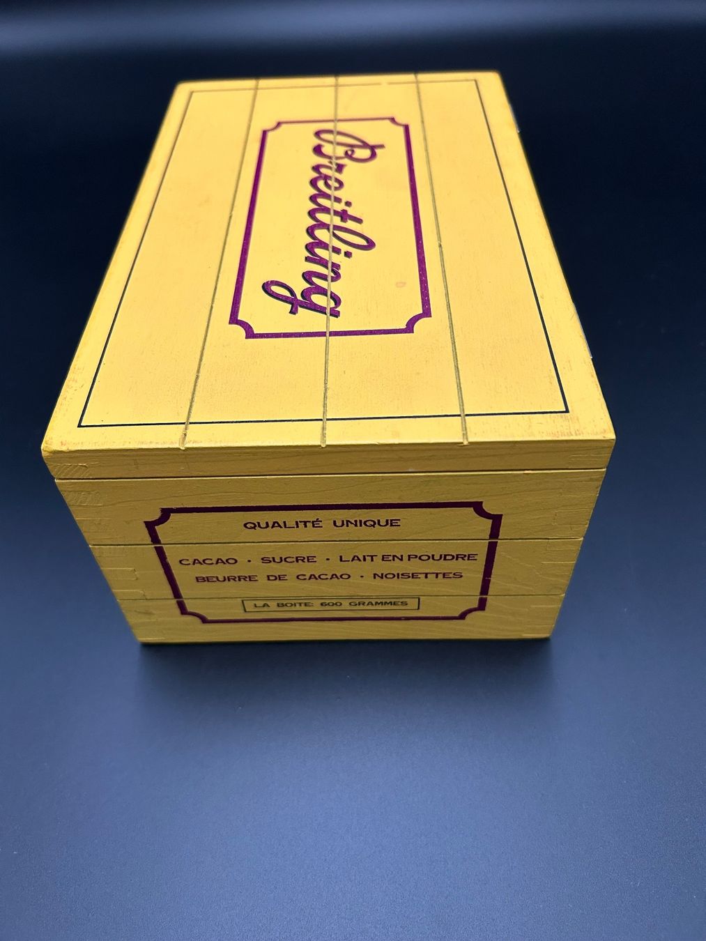 Breitling Portagioie: Breitling Holzschatulle - Exklusive Sammlerbox. – Usato da Winterthur venduto da Babou2012 2