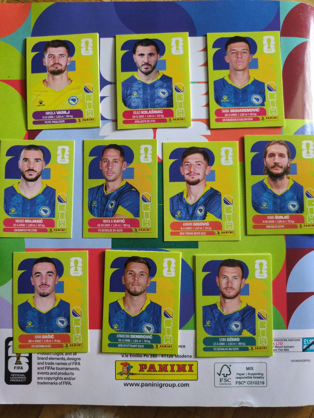 Panini Sammelbilder & Trading cards: Panini BIH Set – Neu (gemäss Beschreibung) aus Rapperswil SG von sau_p7ft