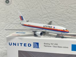 Herpa Wings 530187 United Airlines Boeing 767-200