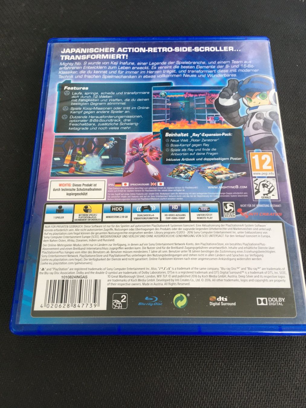 Sony Giochi: Mighty No.9 - Playstation 4 / PS4 – Usato da St.Gallen venduto da MedienJoe 2