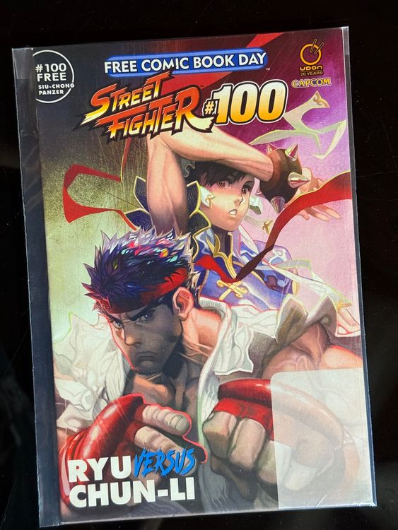 Street Fighter Comic #100 Ryu versus Chun-Li Selten! (Neu (gemäss ...