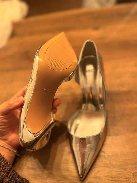 Scarpe da donna: High heels Silber Chrome MANGO – Usato da Arbon venduto da maiiking 2