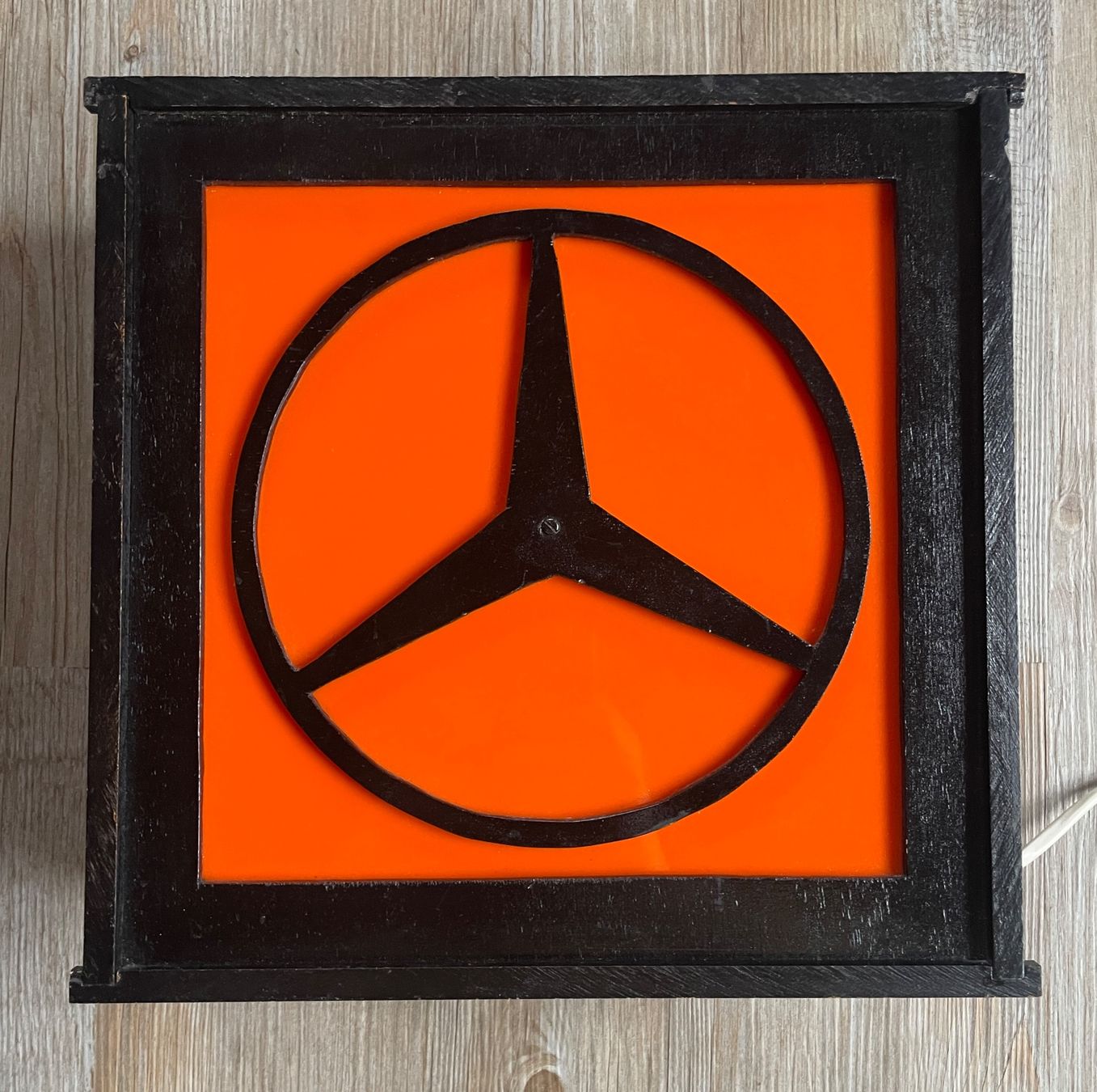 Lampade: Wunderschöne selbstgemachte Mercedes Lampe – Usato da Wichtrach venduto da BRASLETTI_76