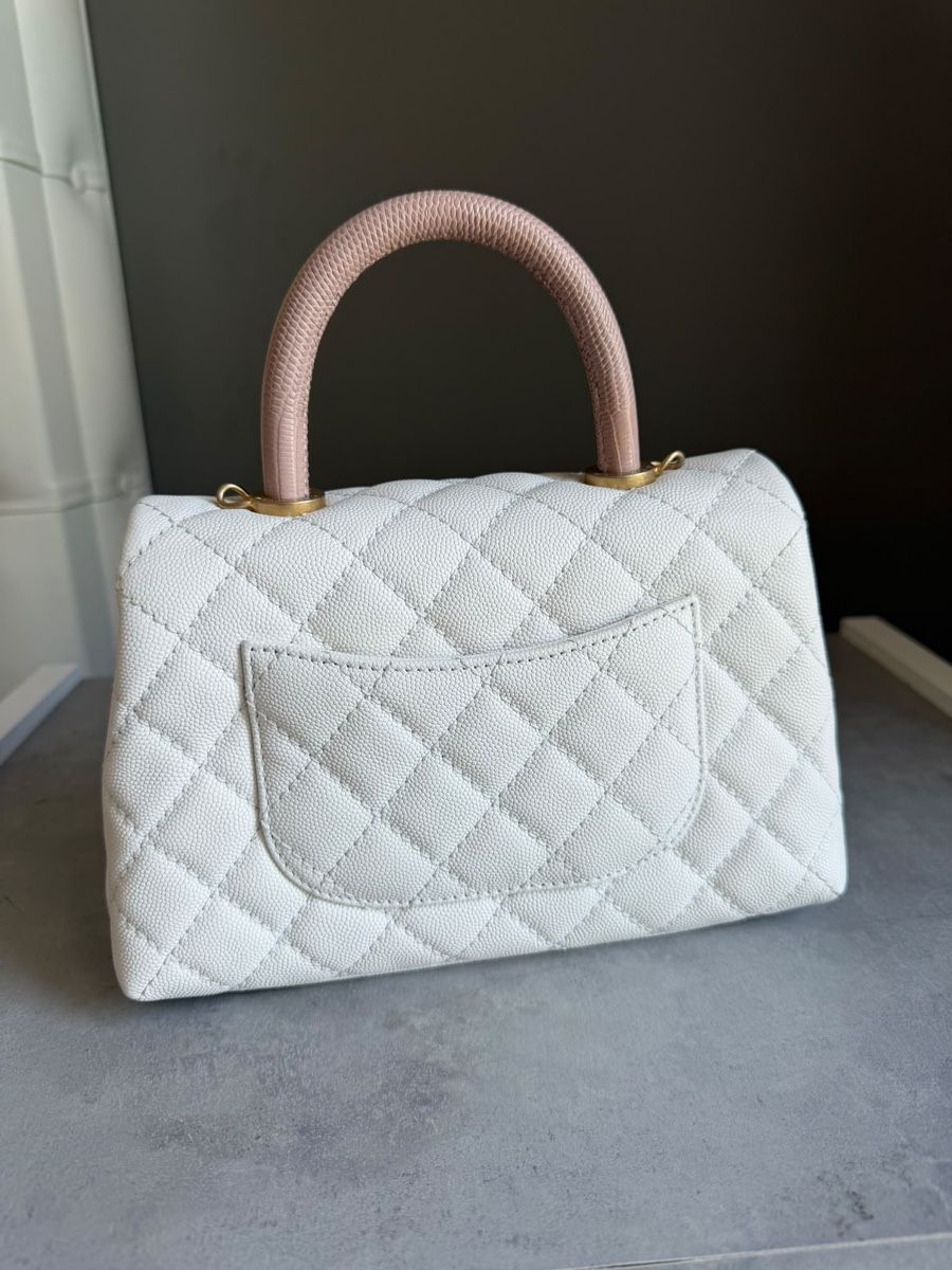 Chanel Sacs femmes: Sac Chanel coco handle caviar fullset poignée lézard – Neuf (Voir description) à Bussigny par tmu_8p2m 1