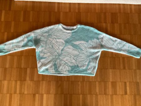 NILE  Pullover Gr.S locker geschnitten mit Wolle und Alpaka
