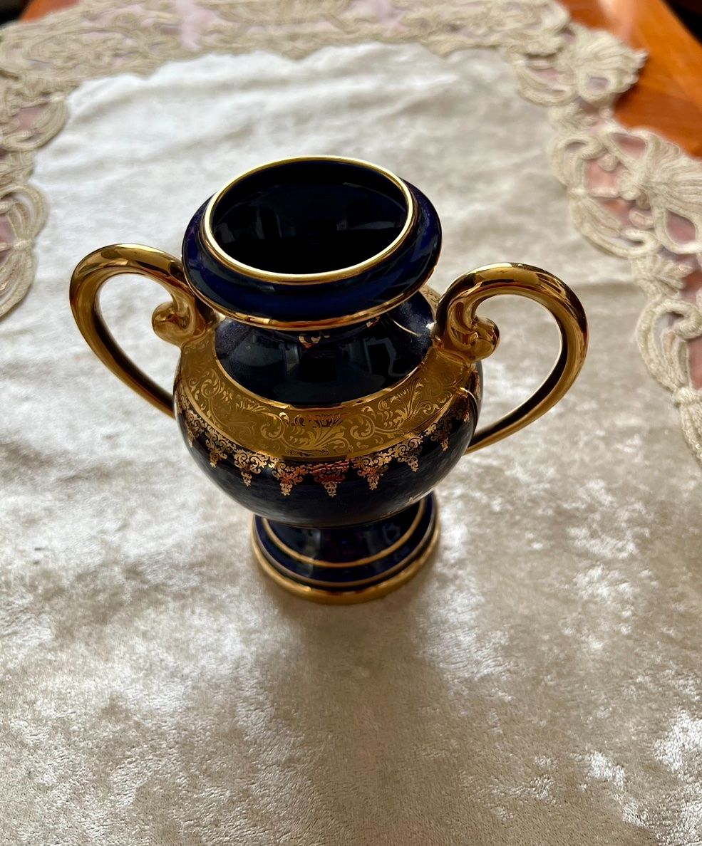 Vasi & Recipienti: Vase Kobaltblau Gold – Usato da Rutschwil venduto da joz_w5mj 2