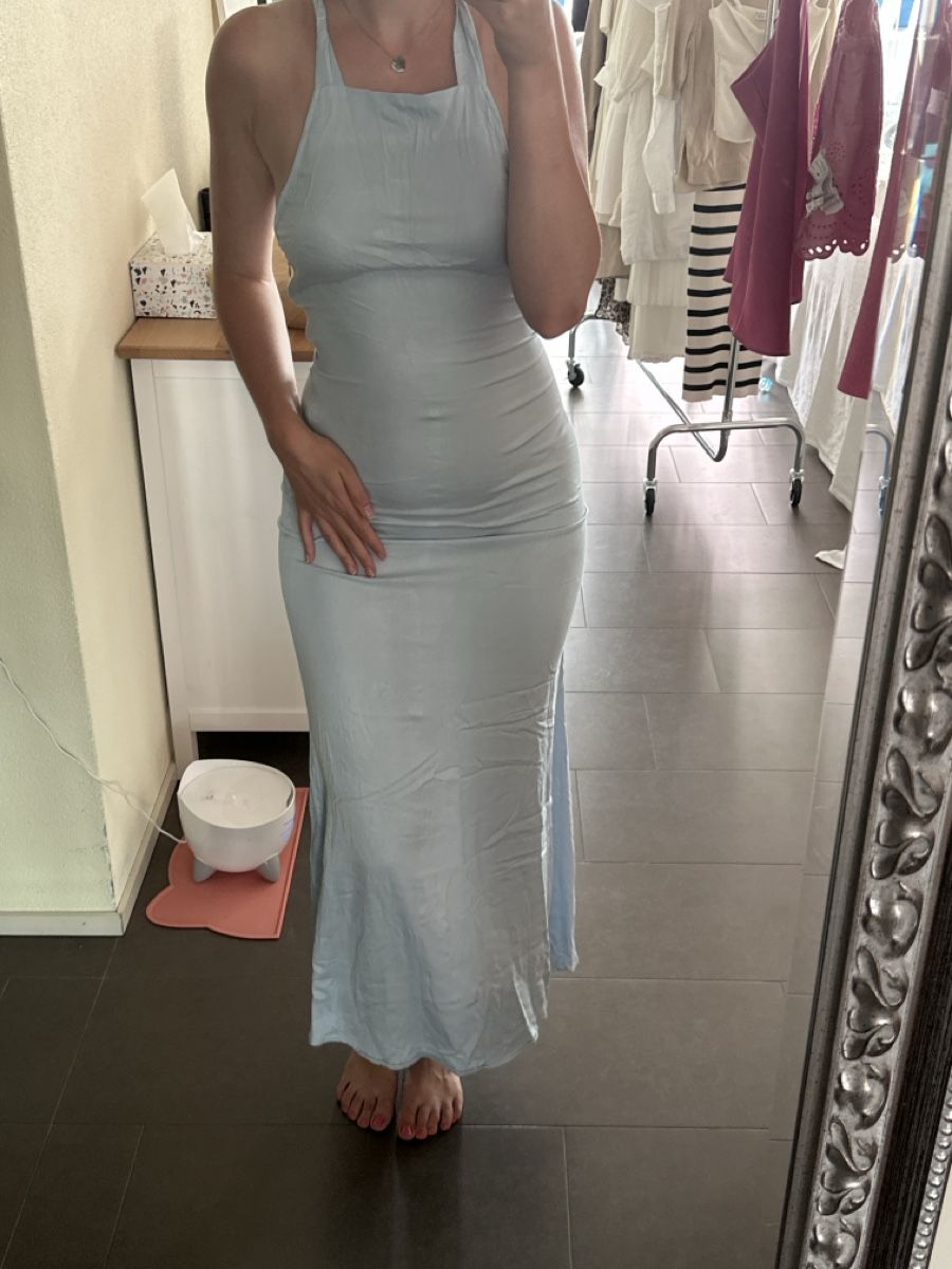 Vero Moda Vestiti: Maxikleid VERO MODA hellblau Grösse S neu – Usato da Zug venduto da a.marryl