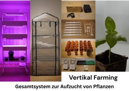 Vertical Farming Komplettset - 2 Systeme + Zubehör