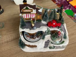 Weihnachtsdekoration mit Musik