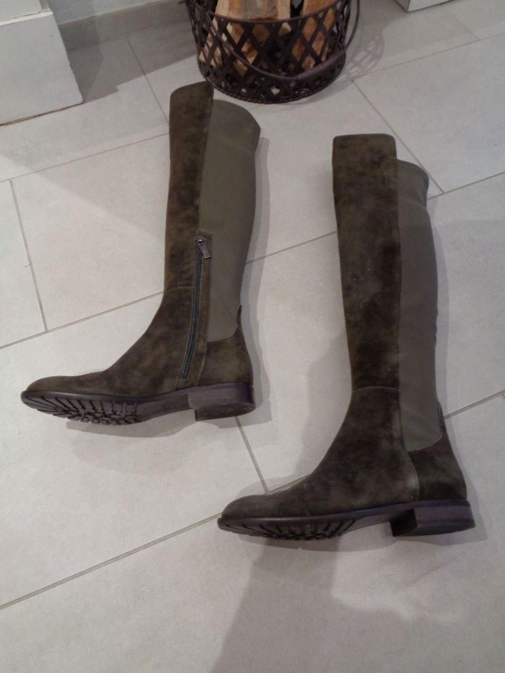 Navyboot Damenschuhe: NEUE top NAVYBOOT Stiefel olivgrün Gr. 36 - 220129 – Neu (gemäss Beschreibung) aus Küssnacht am Rigi von Schuhe-Secondhand 6