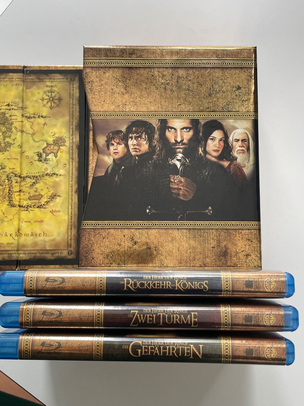 Tutti i DVDs: Der Herr der Rigge Extended Edition Blu-Ray Set – Nuovo (secondo la descrizione) da Basel venduto da Eva_Cuomo 1