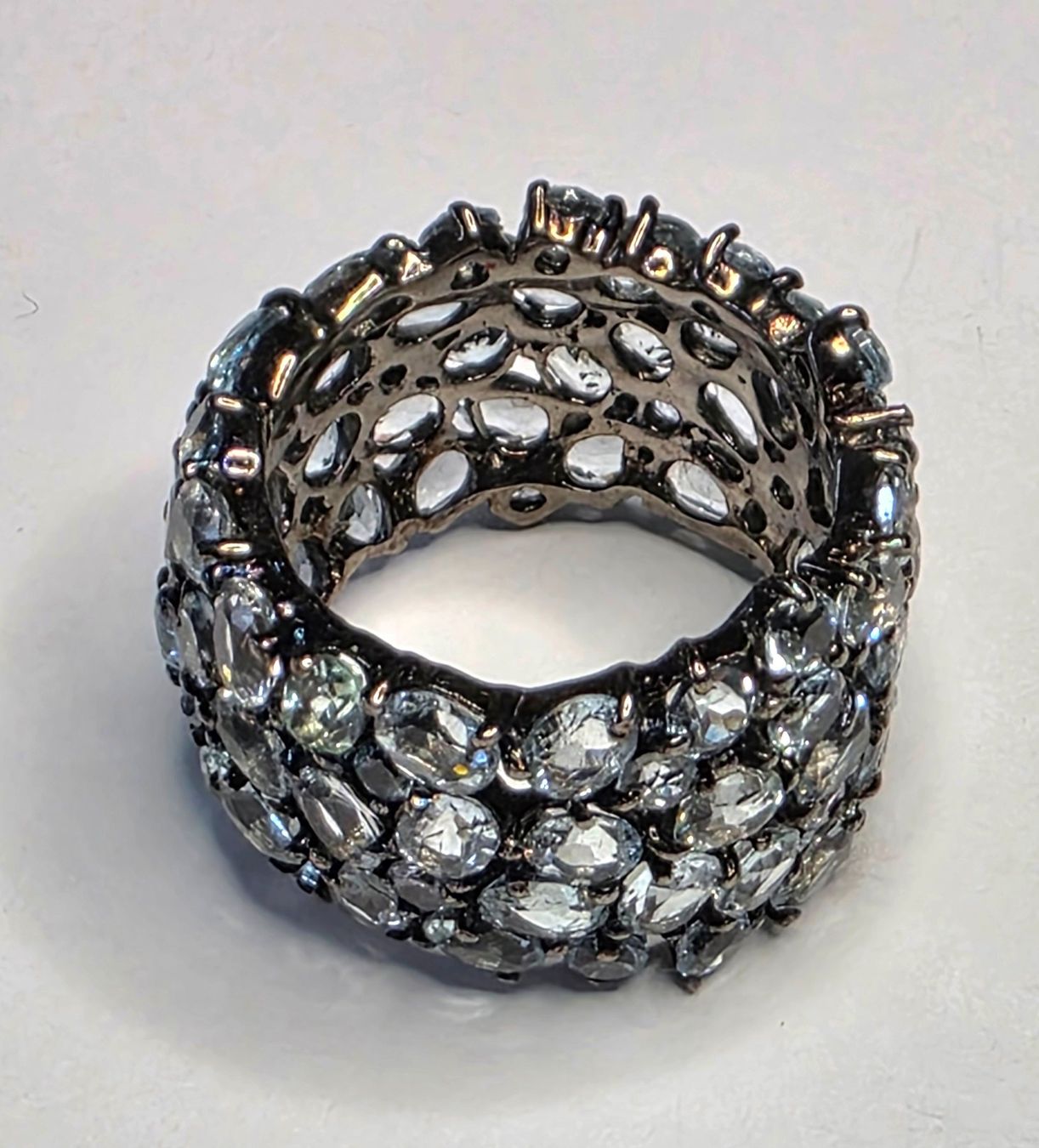 Ringe: Blau Topas Eternity Ring – Neu (gemäss Beschreibung) aus Zürich von adriben 4