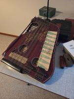 Wunderschöne Salonharfe/Zither/Violinharfe inkl. Bogen
