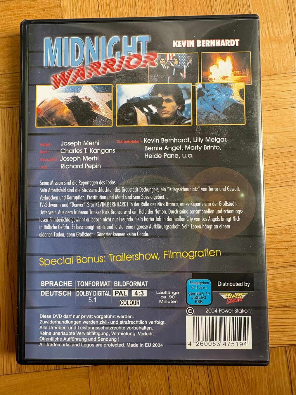 Tous les DVDs: Midnight Warrior - DVD – D'occasion à Zürich par Malcom 1