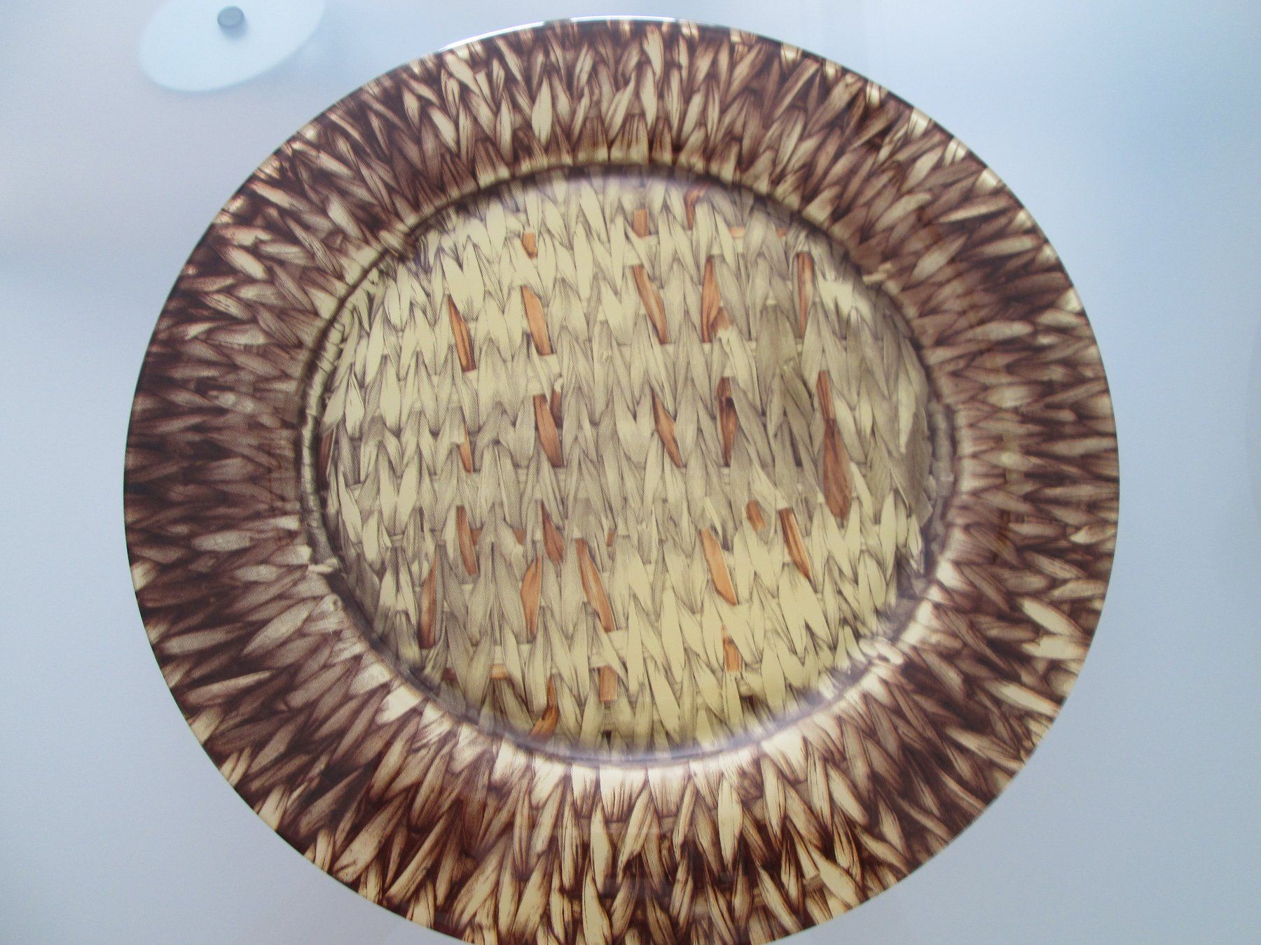 Teller: 4 Glasteller gross D-31cm.,4Stk.Platzset – Gebraucht aus Movelier von ddomenika 2