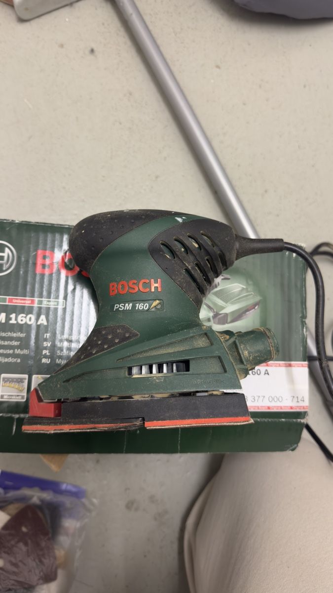 Bosch Schleifen & Polieren: Bosch PSM 160 A Multischleifer 160W mit Microfilter – Gebraucht aus Adliswil von 19Sokol86 1