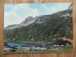 Oberalppass mit Oldtimer VW Käfer Postauto 27.7.1968