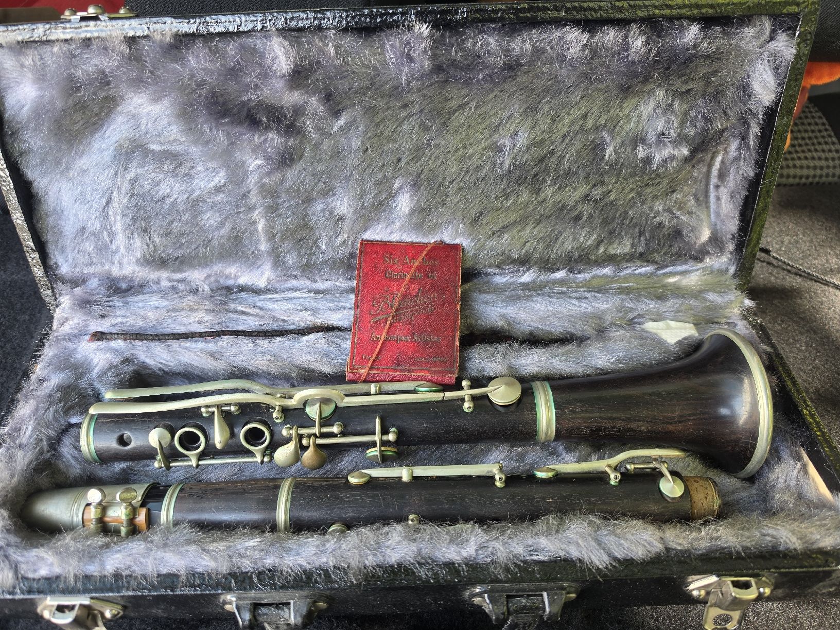Strumenti musicali: Clarinette ancienne en bois – Usato da Val-d'Illiez venduto da AntiqueG