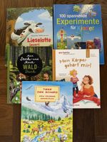 Kinderbuecher: Lieselot, Experimente, Wald, KÖRPER, Tiere