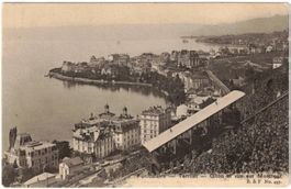 Montreux - Funiculaire / Standseilbahn Territet--Glion