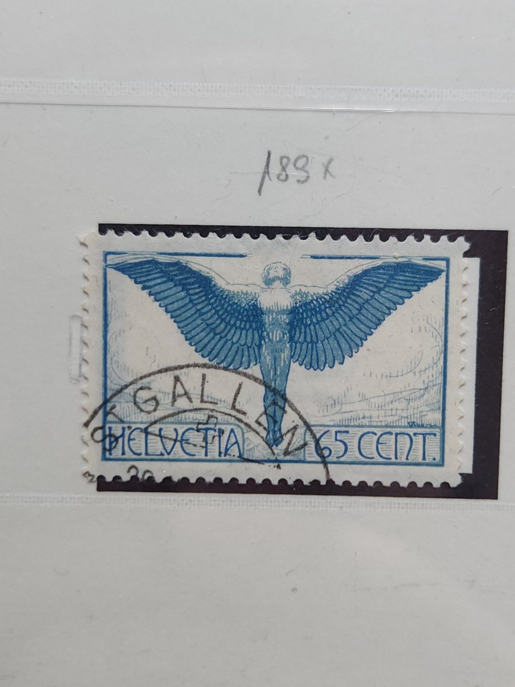 Tutti i francobolli: Flugpost Zumstein Nr.3-13 gestempelt 600Fr – Usato da Kriens venduto da Nidfeld45 4