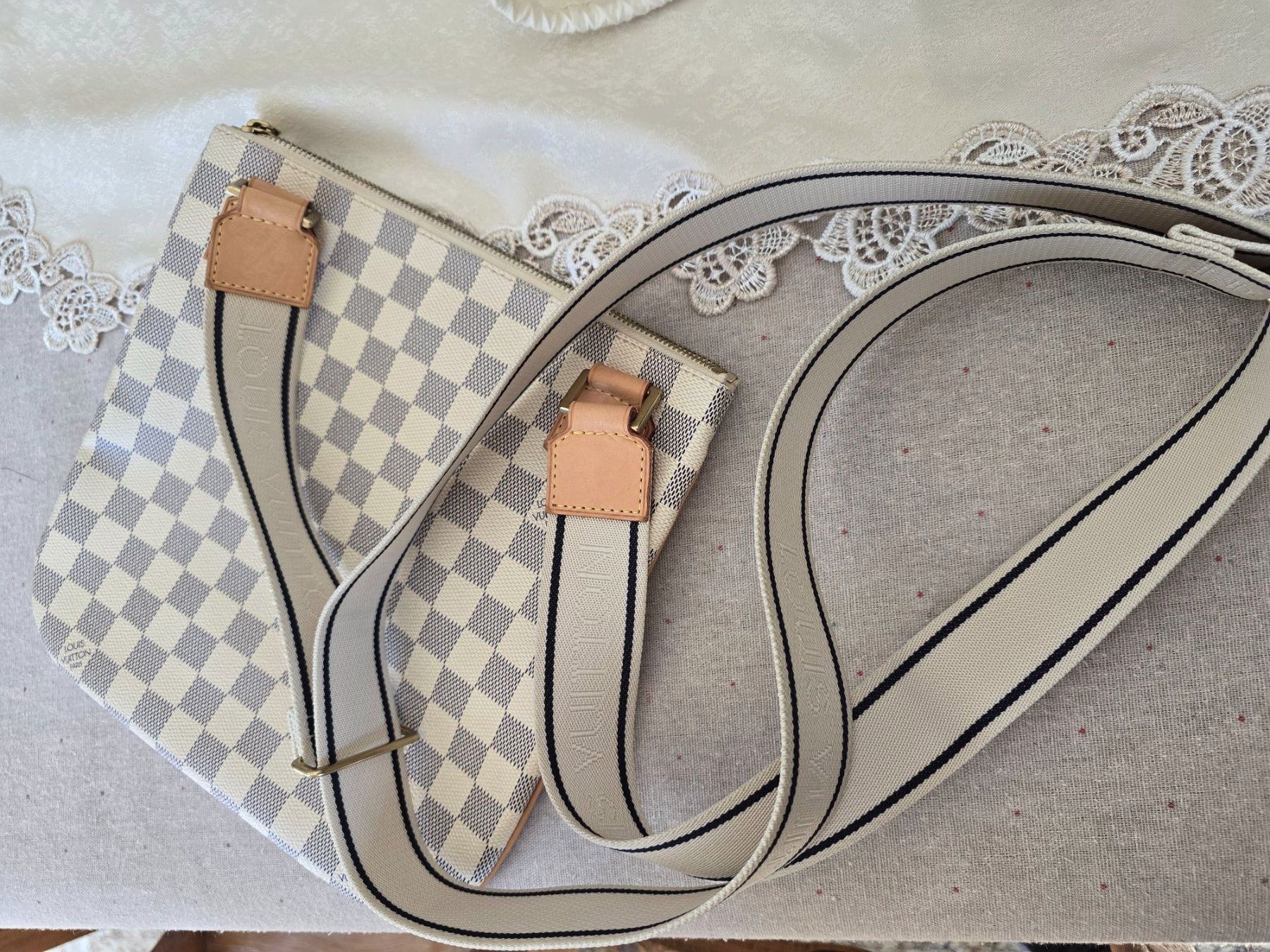 Louis Vuitton Borse: Louis Vuitton Bosphore Pochette Damier Unisex – Usato da Bottmingen venduto da sandy_2 3