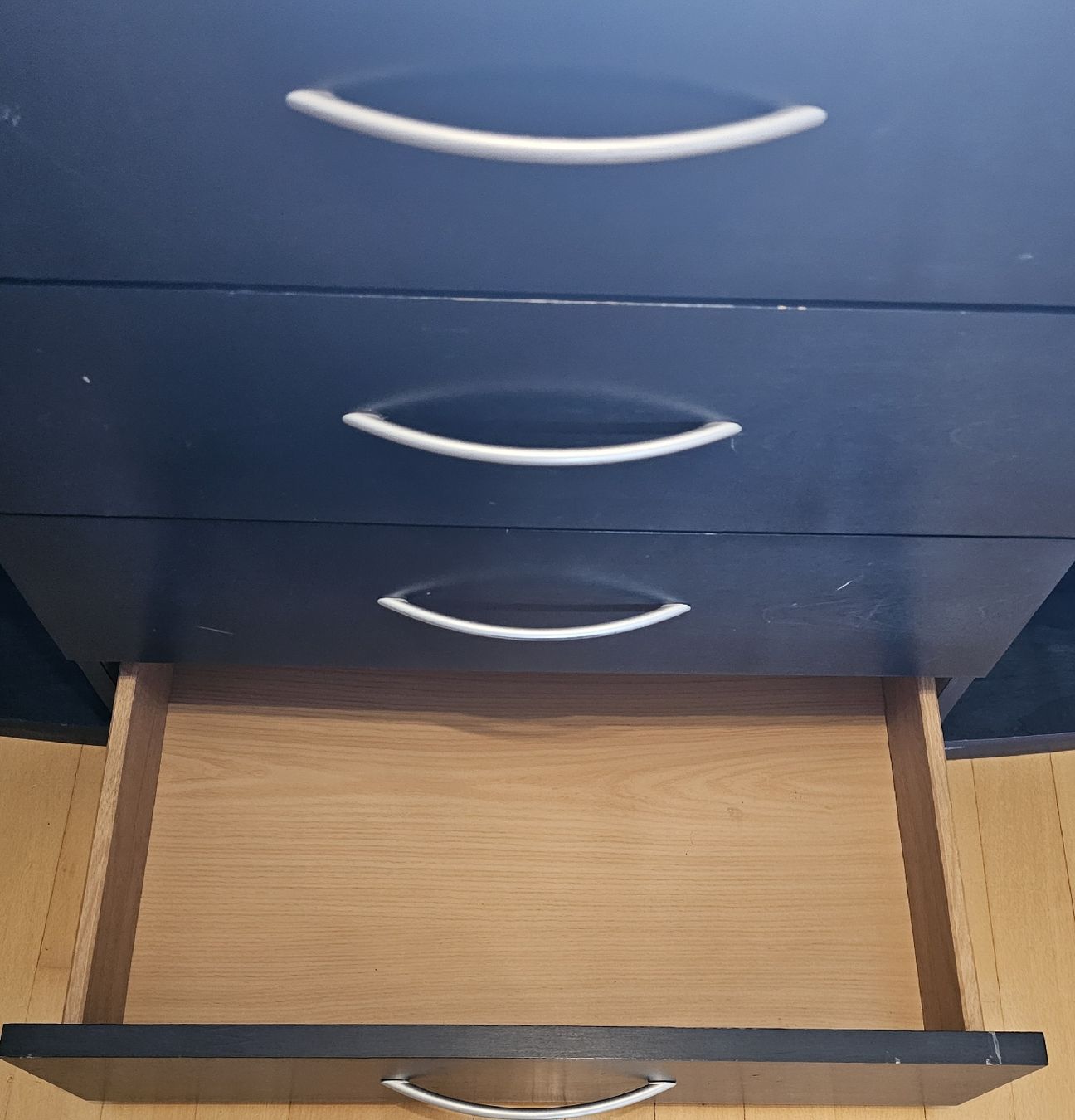 Commodes: Sideboard / Kommode schwarz mit 5 Schubladen und 2 Türen – D'occasion à Basel par Mazzo84 3