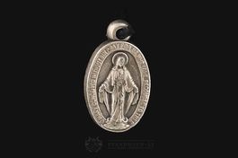 KLEINER MADONNA ANHÄNGER IN STERLINGSILBER