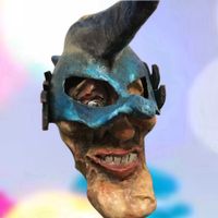 Fasnachtsmasken Larven Grinden Künstlermaske