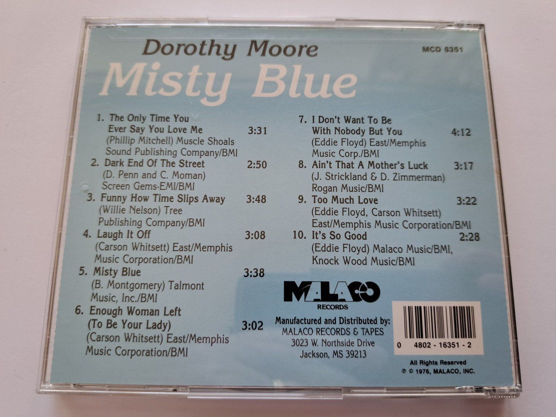 CDs: Cd Dorothy Moore - Misty Blue – Gebraucht aus Pully von bro_n52j 1