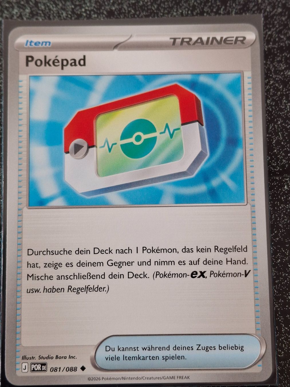 Pokémon Carte collezionabili: Perfect Order / Poképad 081/088 DE – Nuovo (secondo la descrizione) da Zug venduto da Vorphalak