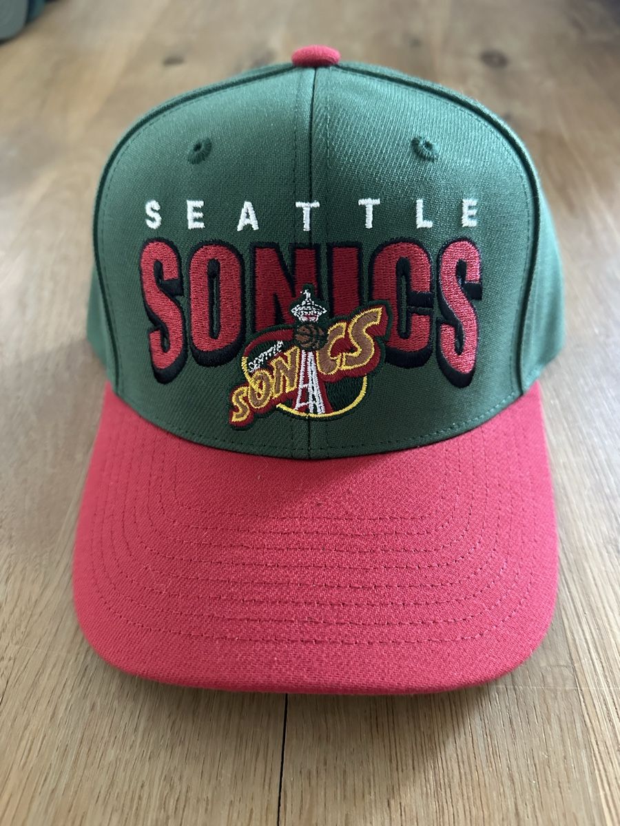 Mitchell & Ness Hüte, Mützen & Caps: Mitchell & Ness Seattle SuperSonics Snapback Cap – NBA – Neu (gemäss Beschreibung) aus Busswil BE von verowo