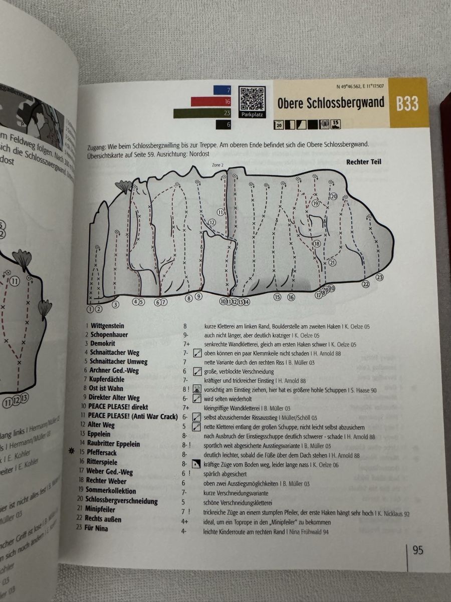 Bücher: Frankenjura Kletterführer 1 & 2 – Neu und originalverpackt aus Kloten von hei_x2d9 1