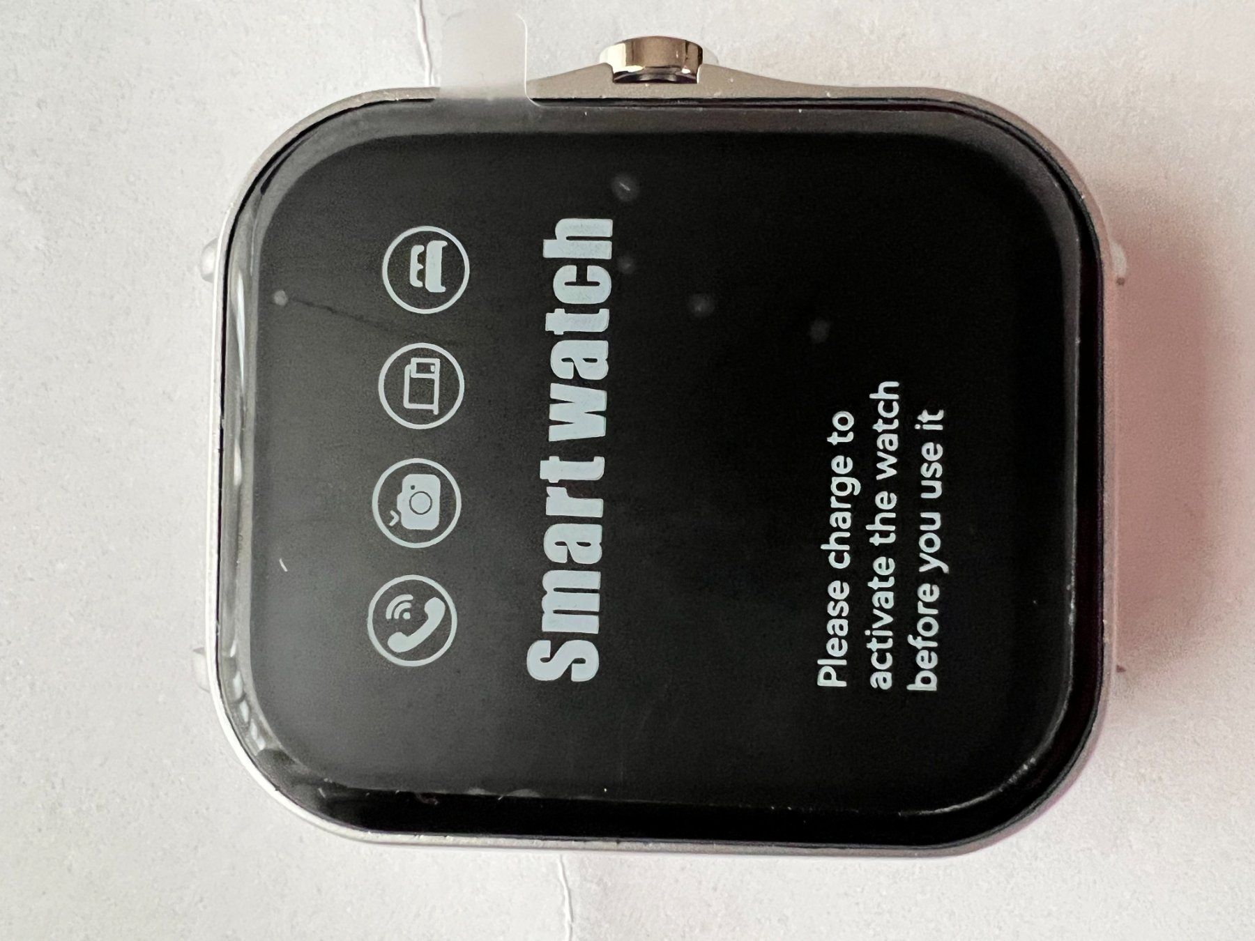 Smart Smartwatch: Smart Watch Simsonlab Rose/Lila Silicone – Neu und originalverpackt aus Biel/Bienne von vla_5t6c 4