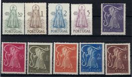 Portugal ano 1950 c/ charneira MH *