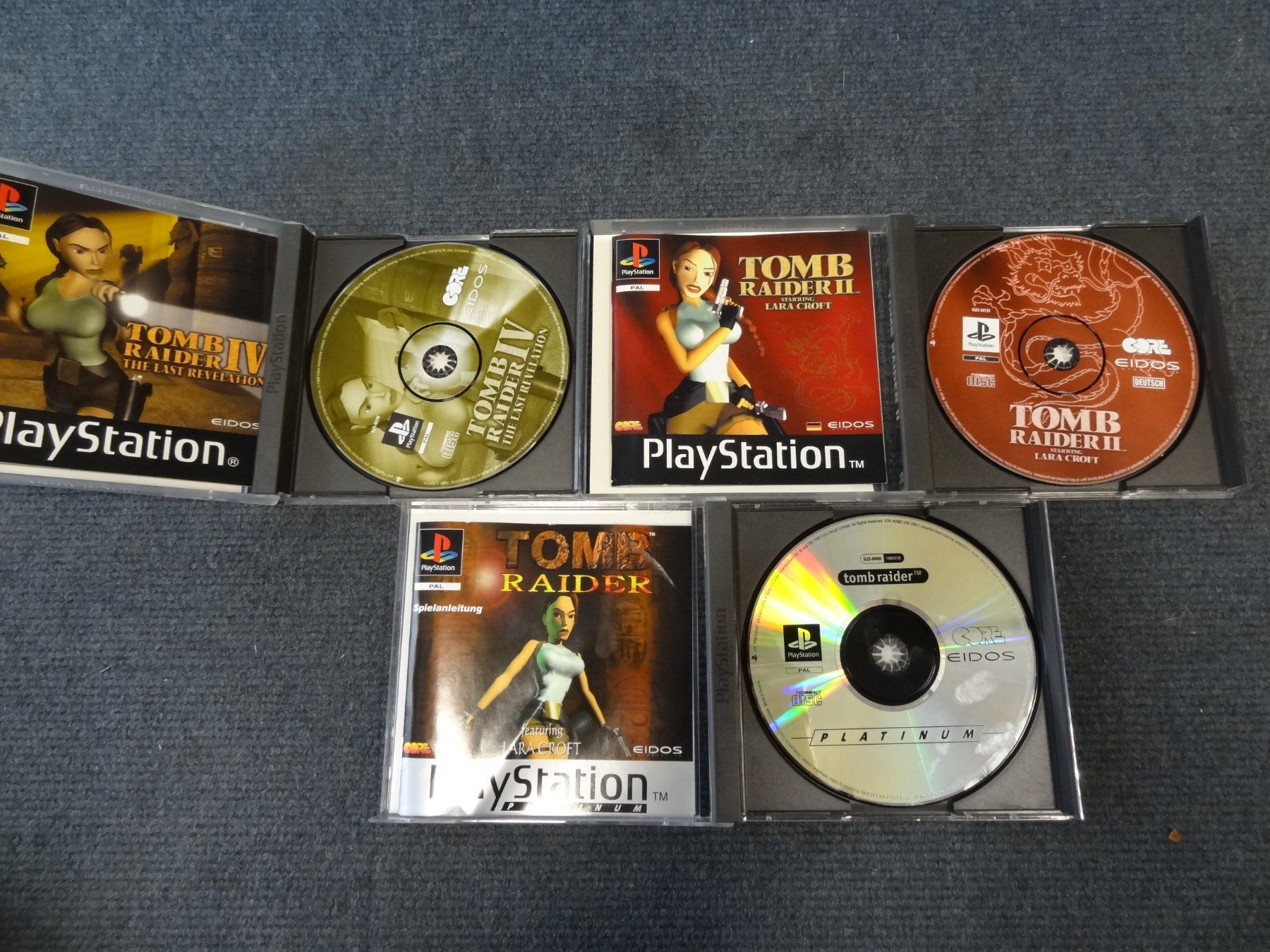 Spiele: Tom Raider 3Spiele - Ps1 – Gebraucht aus luzern von musicandart 3