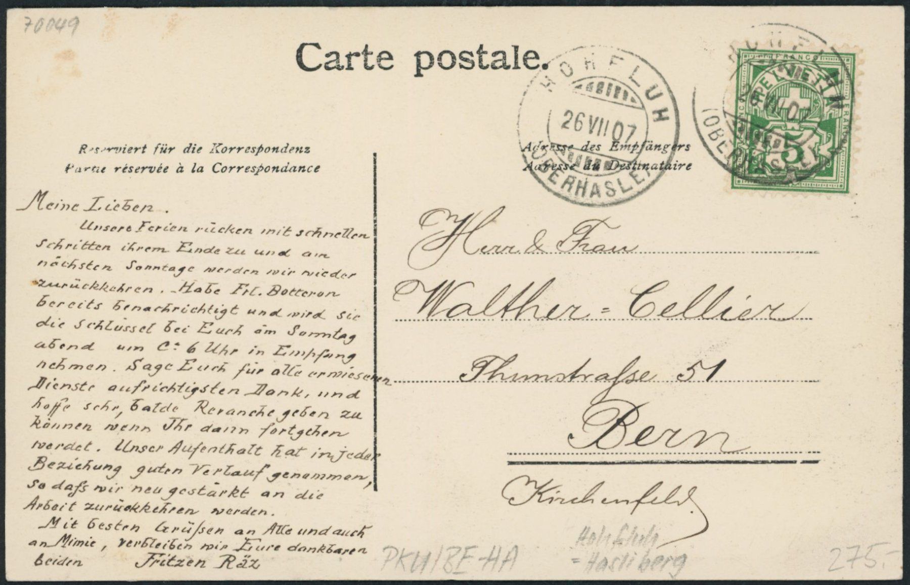 Cartoline postali: BE Hohfluh - Postkutsche - Hasliberg – Nuovo (secondo la descrizione) da Schindellegi venduto da masutka7 1
